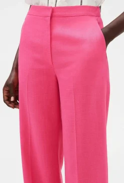 Claudie Pierlot Loose Pink Trousers*Women Jeans And Trousers