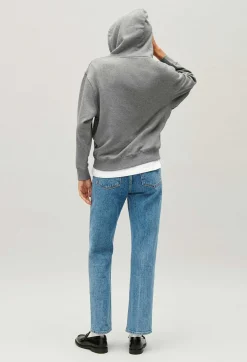 Claudie Pierlot Marled Grey Jean Toto Hooded Sweatshirt*Women Sweaters And Cardigans