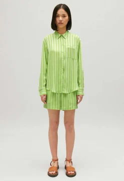 Claudie Pierlot Matcha Striped Floaty Shirt*Women Tops And Shirts