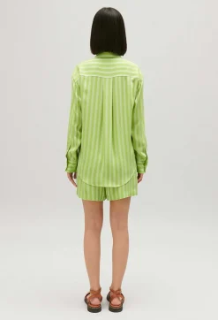 Claudie Pierlot Matcha Striped Floaty Shirt*Women Tops And Shirts