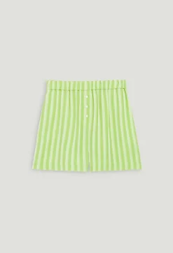 Claudie Pierlot Matcha Striped Loose-Fit Shorts*Women Skirts And Shorts