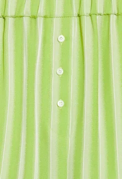 Claudie Pierlot Matcha Striped Loose-Fit Shorts*Women Skirts And Shorts