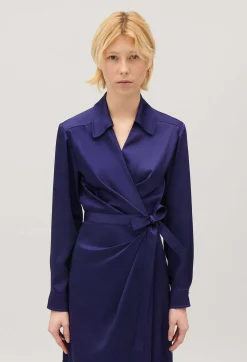 Claudie Pierlot Midi Wrap Dress*Women Dresses