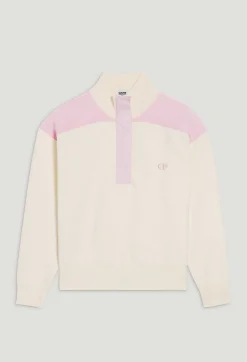 Claudie Pierlot Minimum Half-Zip Sweatshirt*Women Sweaters And Cardigans