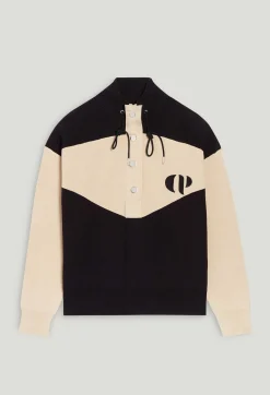 Claudie Pierlot Minimum Half-Zip Sweatshirt*Women Sweaters And Cardigans
