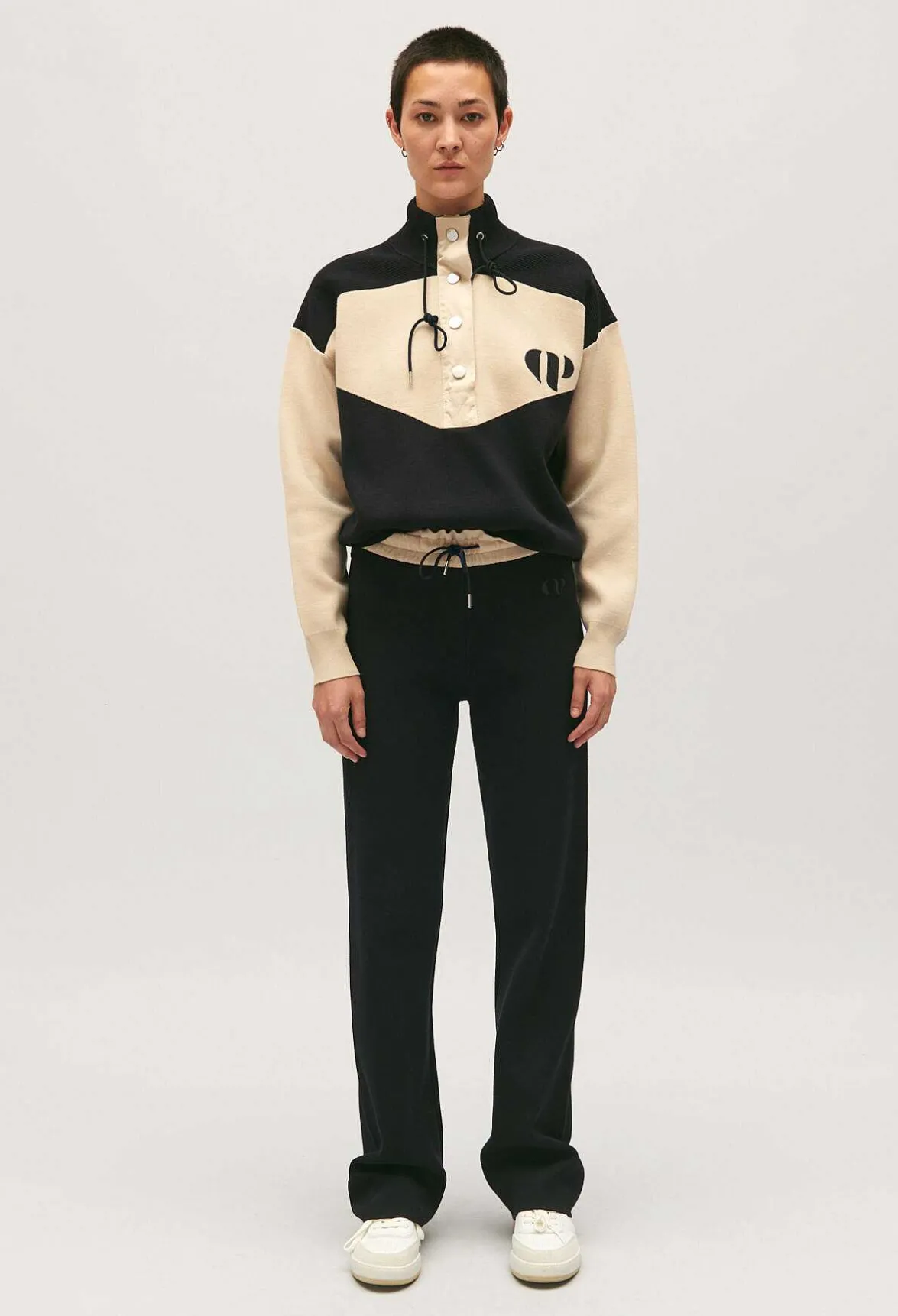 Claudie Pierlot Minimum Half-Zip Sweatshirt*Women Sweaters And Cardigans