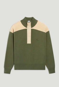 Claudie Pierlot Minimum Half-Zip Sweatshirt*Women Sweaters And Cardigans