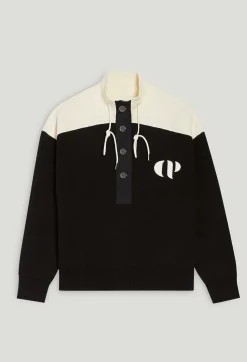 Claudie Pierlot Minimum Half-Zip Sweatshirt*Women Sweaters And Cardigans