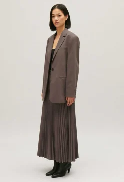 Claudie Pierlot Mocha Brown Suit Jacket*Women Blazers