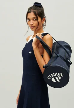 Claudie Pierlot Navy Blue Sports Bag*Women Shopping Bags