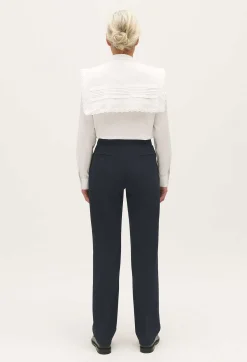 Claudie Pierlot Navy Blue Suit Trousers*Women Jeans And Trousers