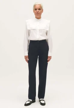 Claudie Pierlot Navy Blue Suit Trousers*Women Jeans And Trousers