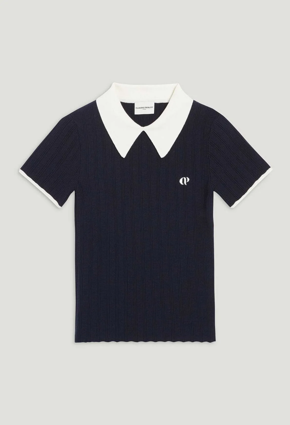 Claudie Pierlot Navy Blue Tennis Top*Women Tops And Shirts