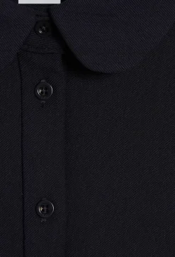 Claudie Pierlot Navy Knitted Removable Collar*Women Shawls And Collars