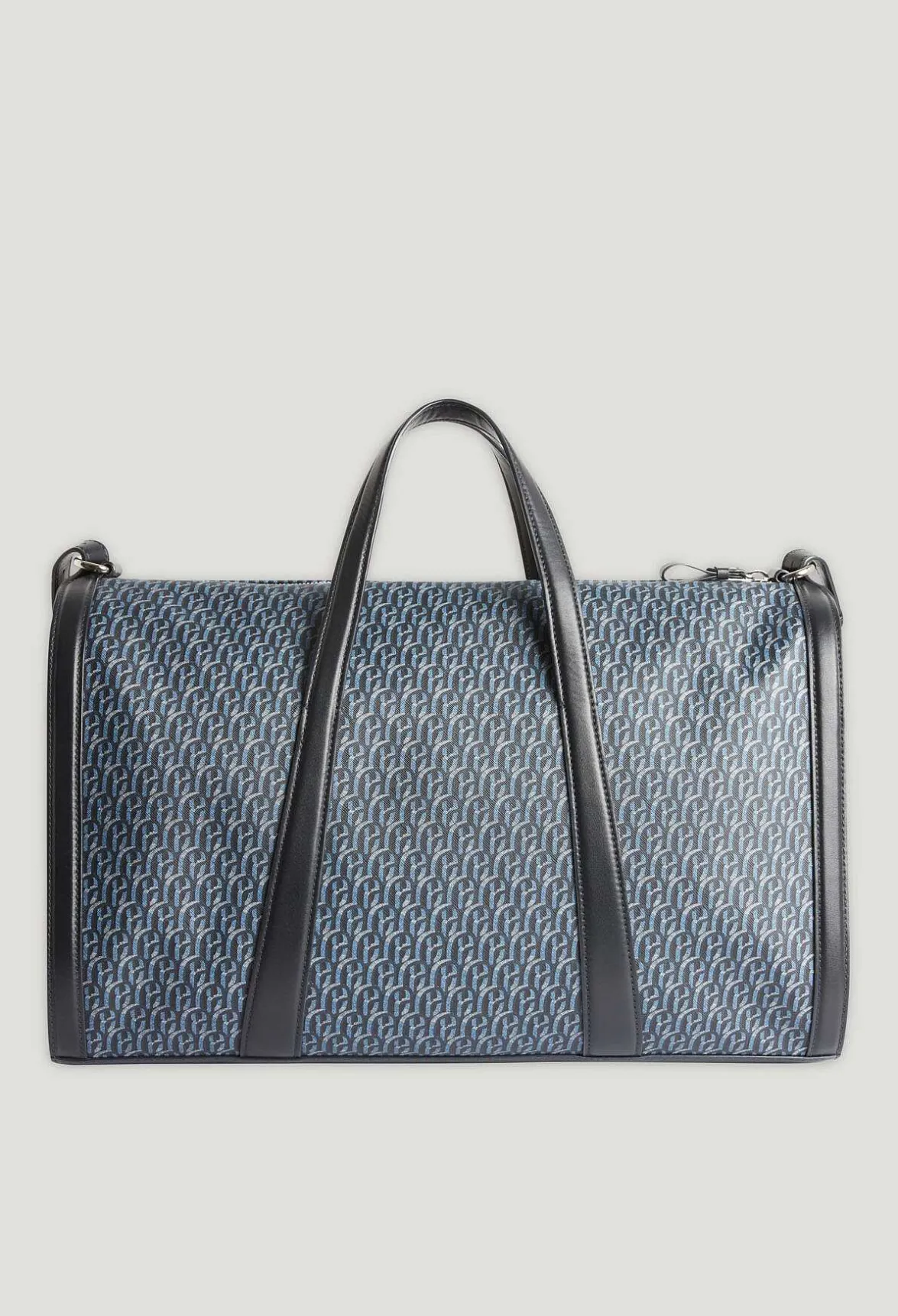 Claudie Pierlot Navy Monogram Canvas Travel Bag*Women Shopping Bags