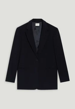 Claudie Pierlot Navy Oversized Suit Jacket*Women Blazers