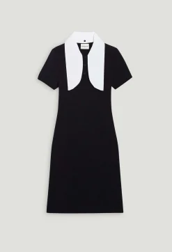 Claudie Pierlot Navy Short Knitted Dress*Women Dresses