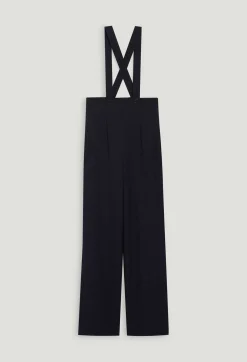 Claudie Pierlot Navy Trousers With Braces*Women Jeans And Trousers