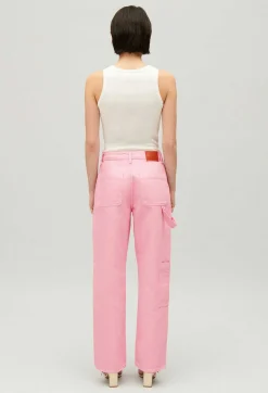 Claudie Pierlot Pierre Pink Straight-Leg Jeans*Women Jeans And Trousers