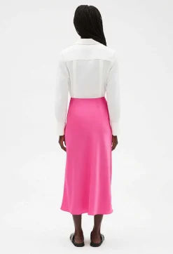 Claudie Pierlot Pink Mid-Length Tie Dress*Women Skirts And Shorts