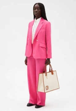 Claudie Pierlot Pink Suit Jacket*Women Blazers