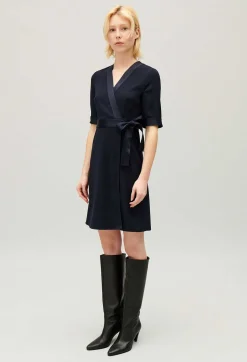 Claudie Pierlot Plain Wrap Dress*Women Dresses