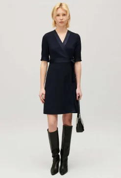Claudie Pierlot Plain Wrap Dress*Women Dresses