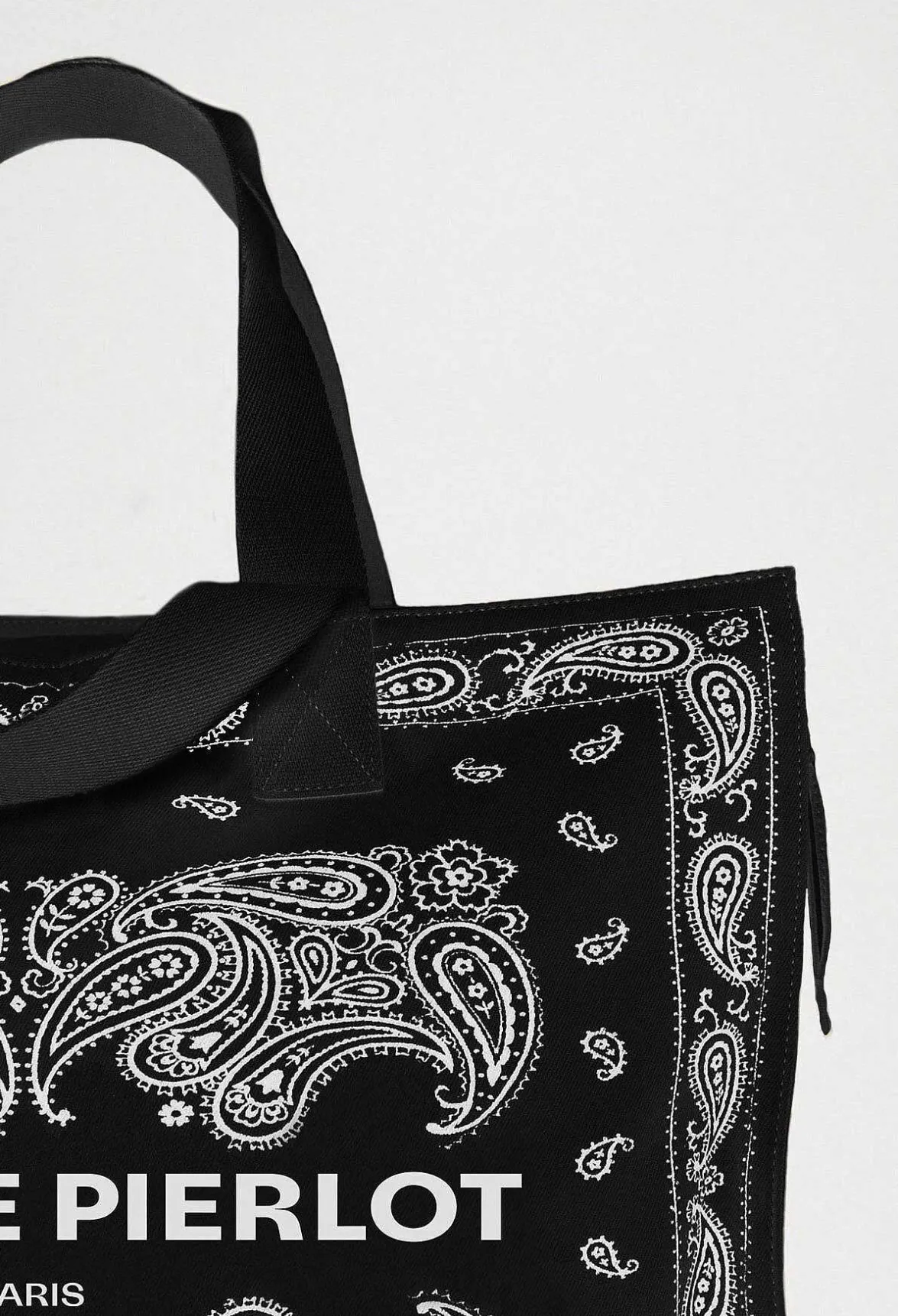 Claudie Pierlot Recycled Cotton Tote Bag*Women Shopping Bags