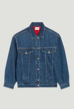 Claudie Pierlot Reversible Oversized Denim Jacket*Women Jackets And Coats