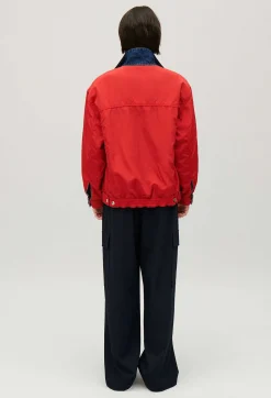 Claudie Pierlot Reversible Oversized Denim Jacket*Women Jackets And Coats