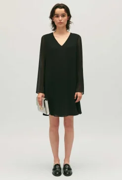 Claudie Pierlot Rififi Short Black Dress*Women Dresses