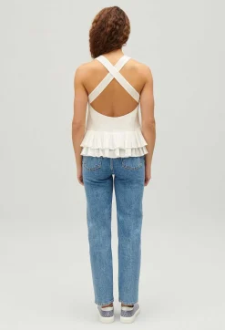 Claudie Pierlot Ruffled Crop Top*Women Tops And Shirts