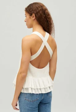 Claudie Pierlot Ruffled Crop Top*Women Tops And Shirts