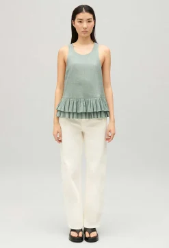 Claudie Pierlot Ruffled Crop Top*Women Tops And Shirts