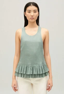Claudie Pierlot Ruffled Crop Top*Women Tops And Shirts