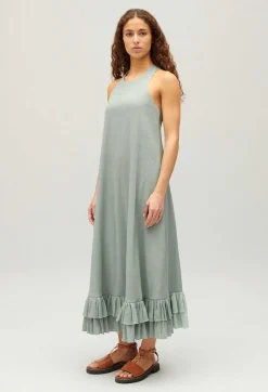Claudie Pierlot Ruffled Midi Dress*Women Dresses