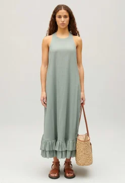 Claudie Pierlot Ruffled Midi Dress*Women Dresses