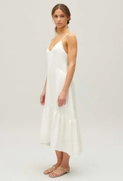 Claudie Pierlot Satin Midi Dress*Women Dresses