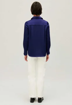 Claudie Pierlot Satin-Effect Floaty Blouse*Women Tops And Shirts