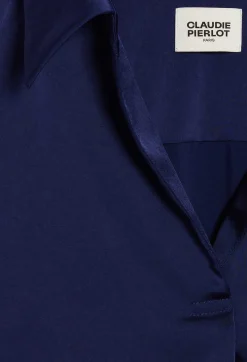 Claudie Pierlot Satin-Effect Floaty Blouse*Women Tops And Shirts
