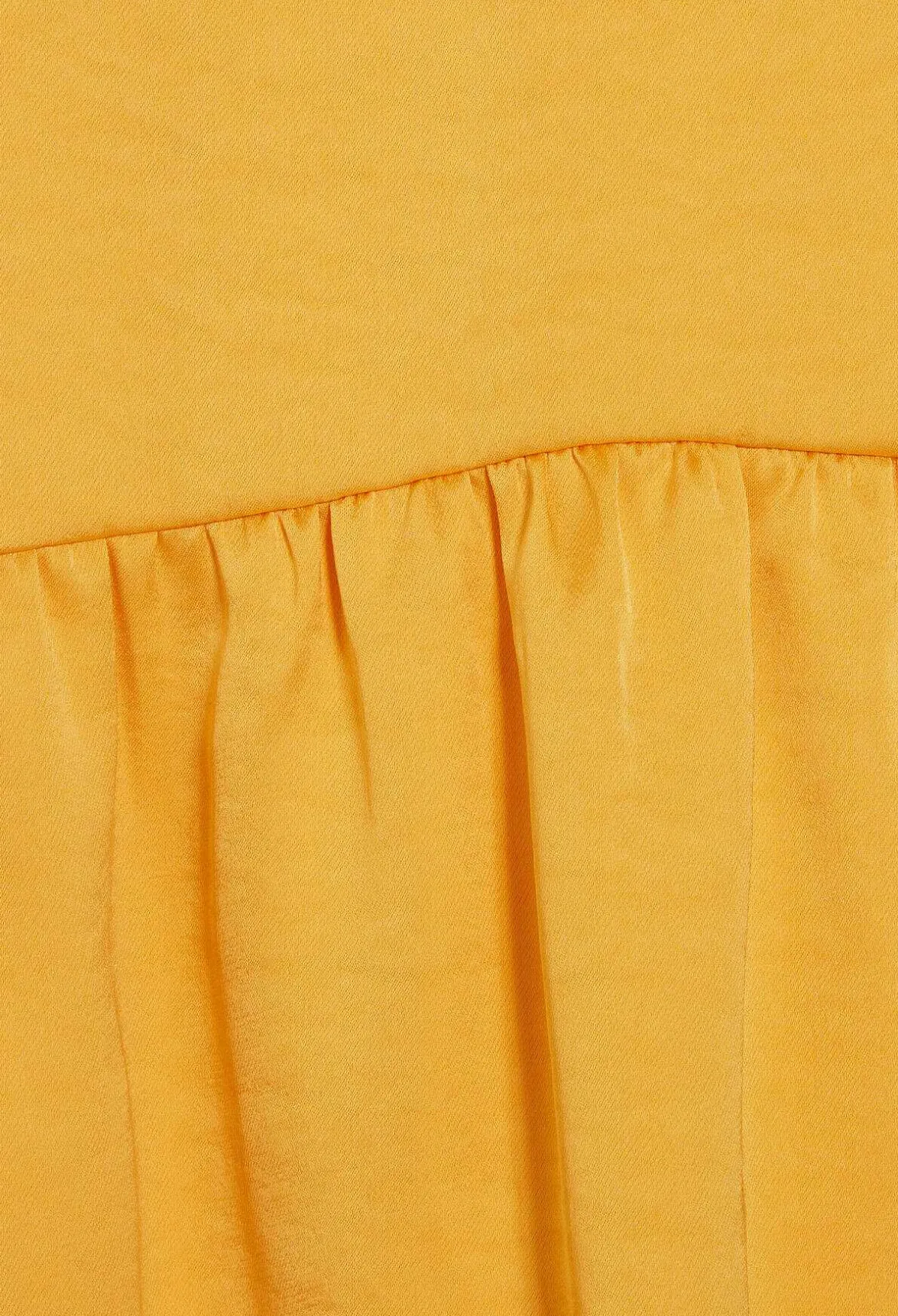 Claudie Pierlot Satiny Yellow Midi Dress*Women Dresses