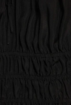 Claudie Pierlot Short Black Ruffled Blouse*Women Tops And Shirts