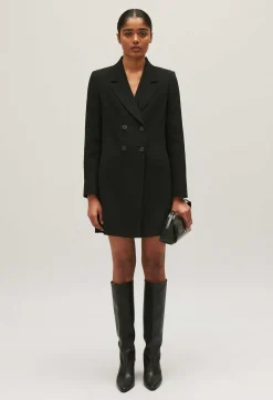 Claudie Pierlot Short Black Suit Dress*Women Dresses