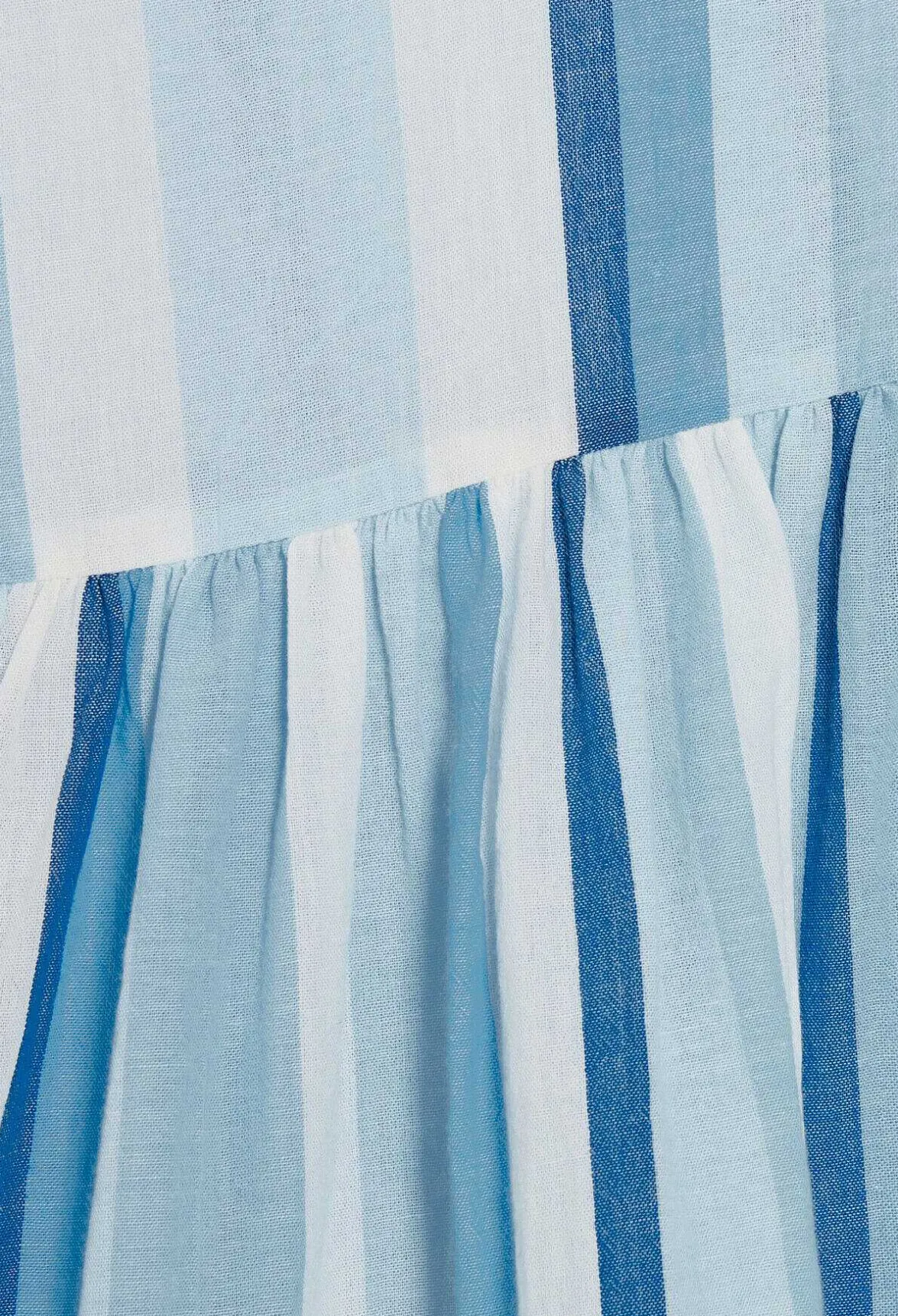 Claudie Pierlot Short Blue Striped Dress*Women Dresses