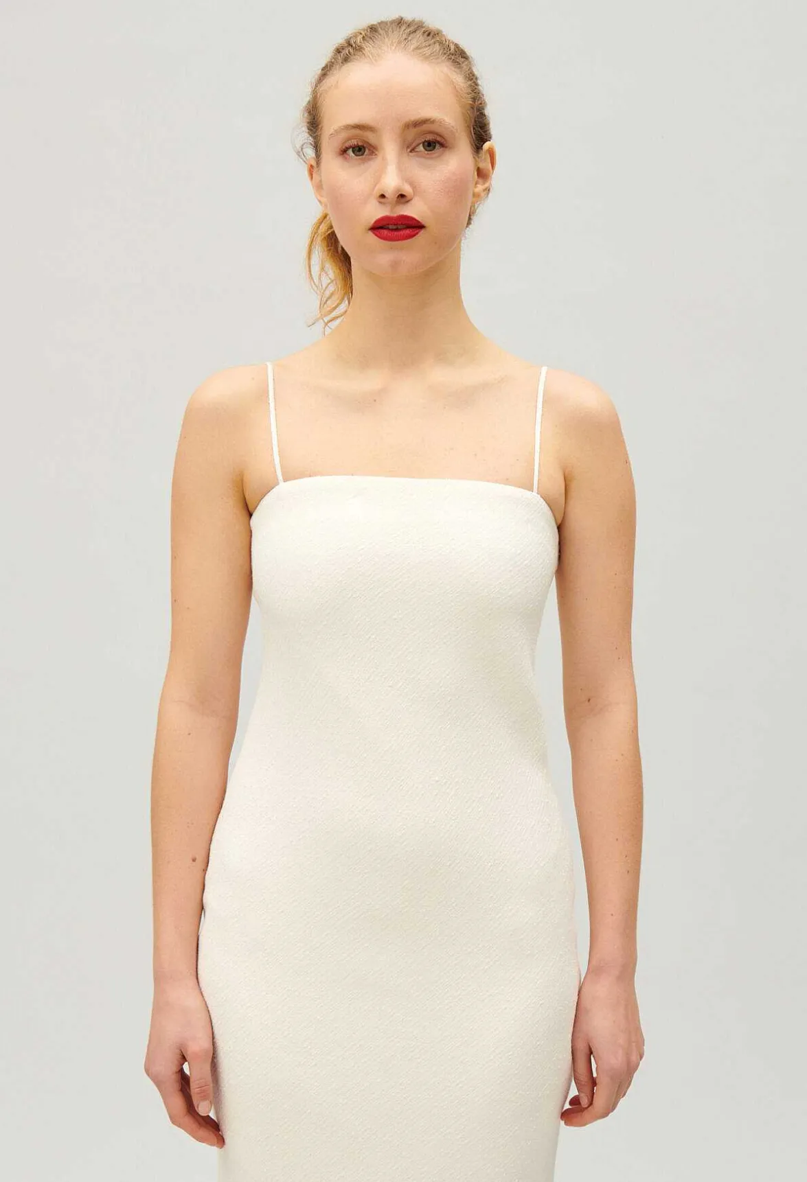 Claudie Pierlot Short Ecru Tube Dress*Women Dresses