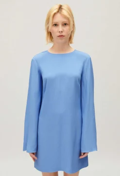 Claudie Pierlot Short Lavender Dress With Open Back*Women Dresses