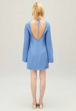 Claudie Pierlot Short Lavender Dress With Open Back*Women Dresses