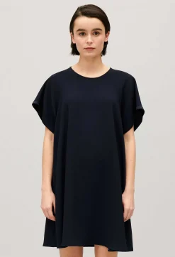 Claudie Pierlot Short Navy Babydoll Dress*Women Dresses