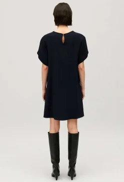Claudie Pierlot Short Navy Babydoll Dress*Women Dresses