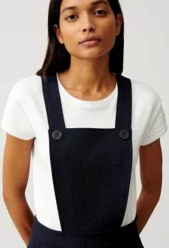 Claudie Pierlot Short Navy Dress With Straps*Women Dresses